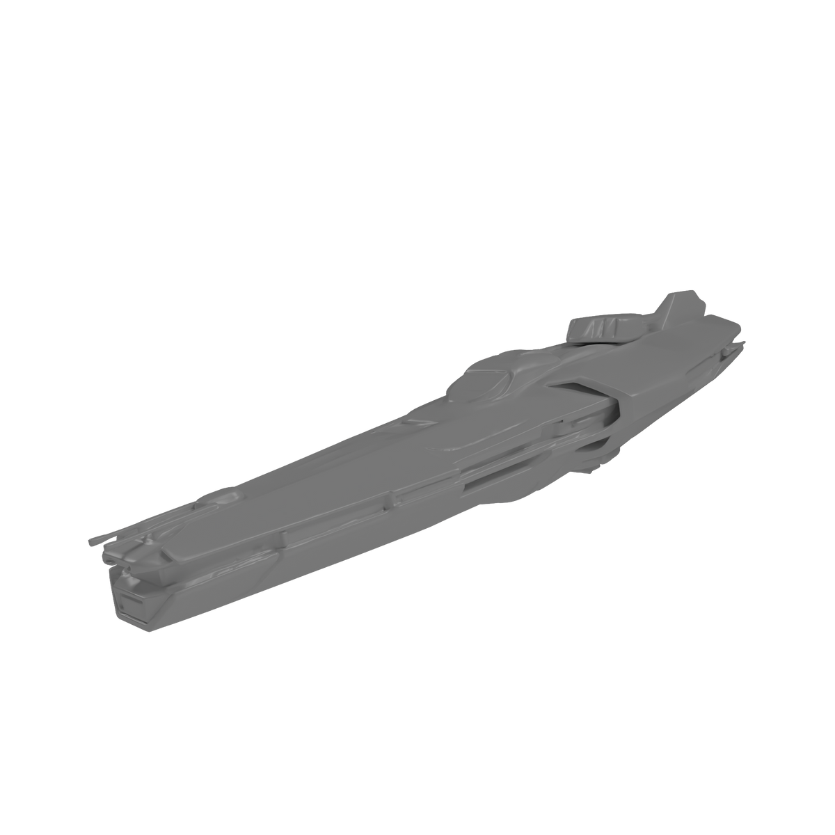 Nightblade Sci Fi Spaceship