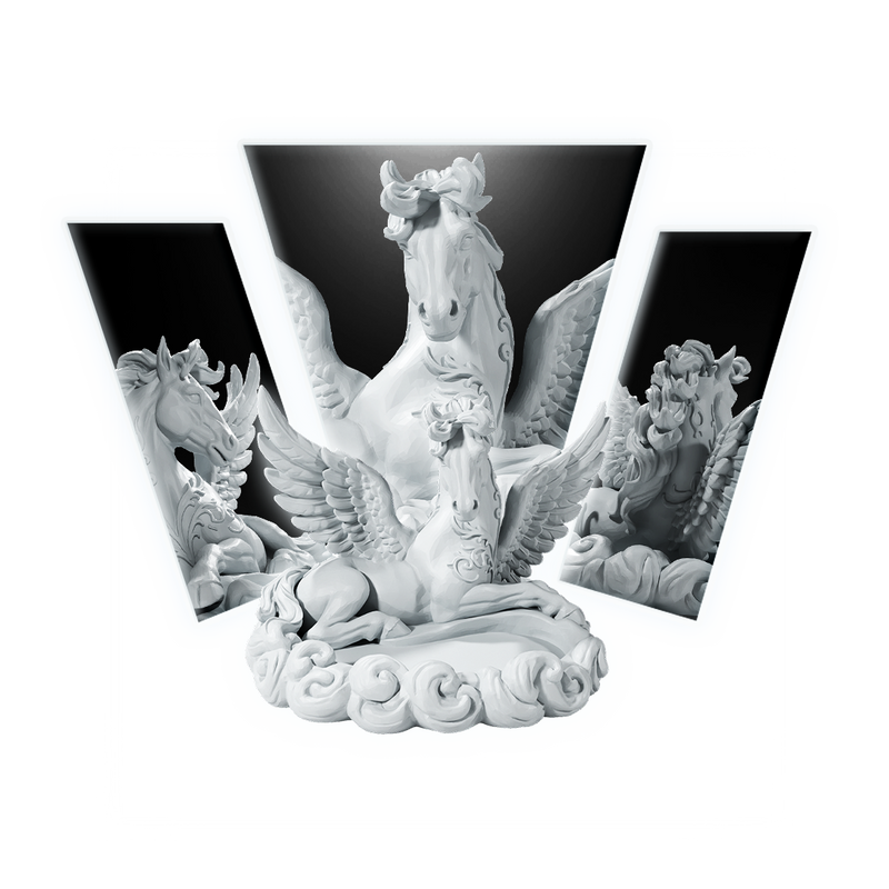 Pegasus coin bowl