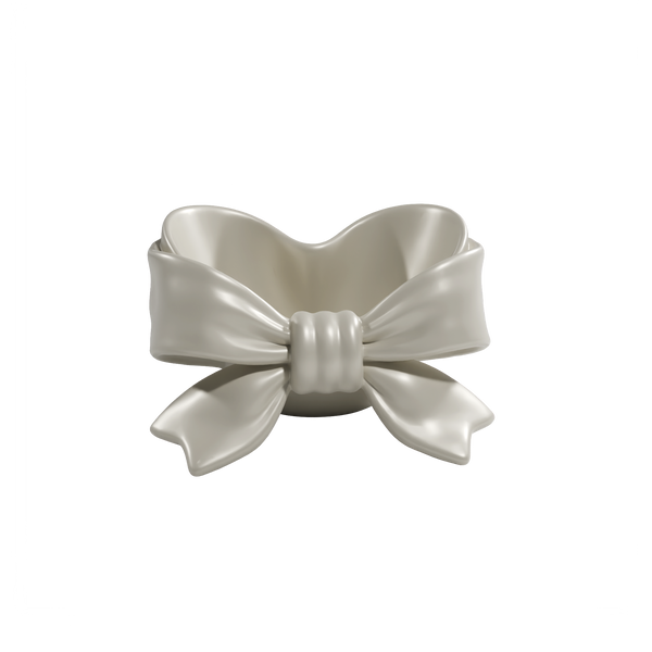 Ribbon Charm Bowl