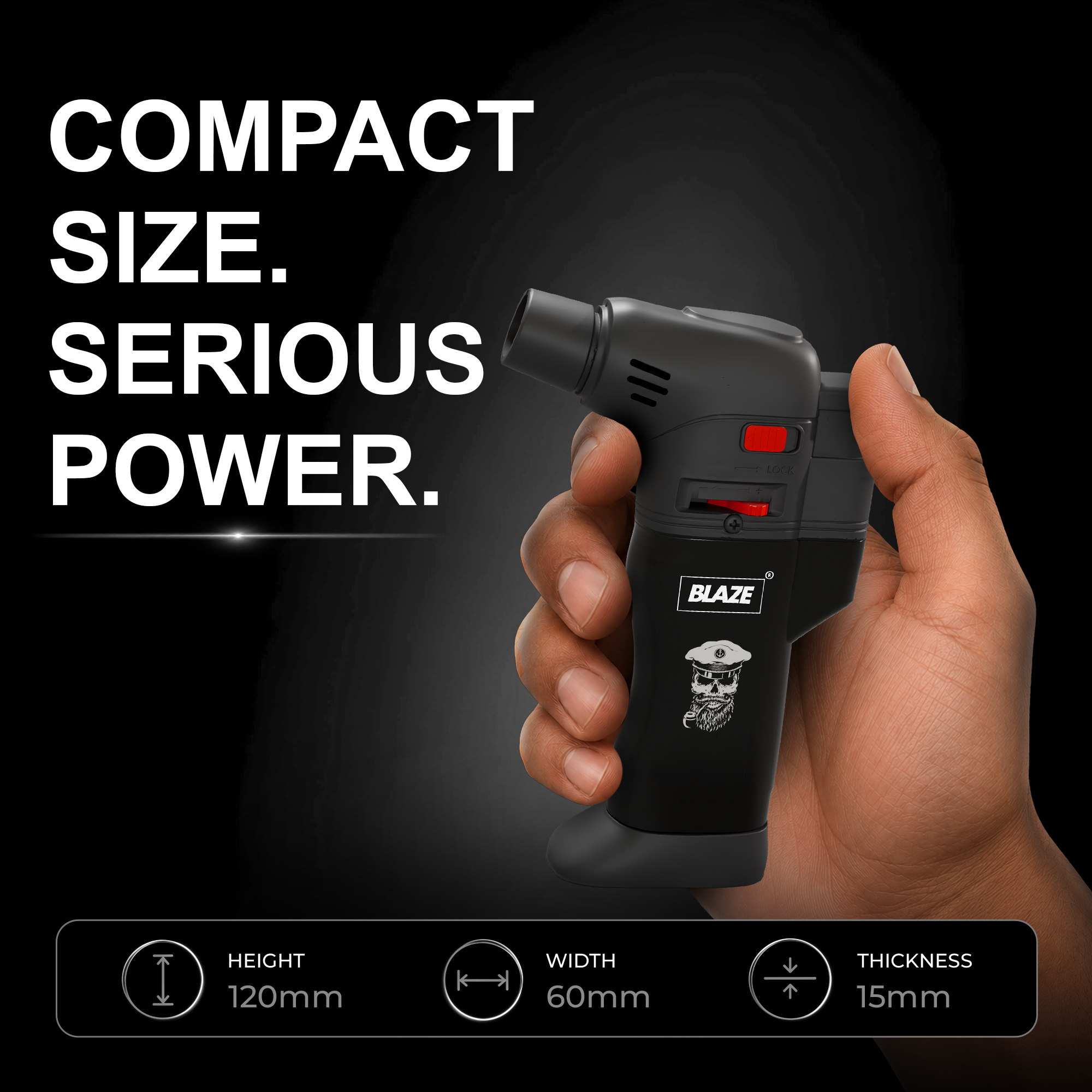 Jet Lighter - Black