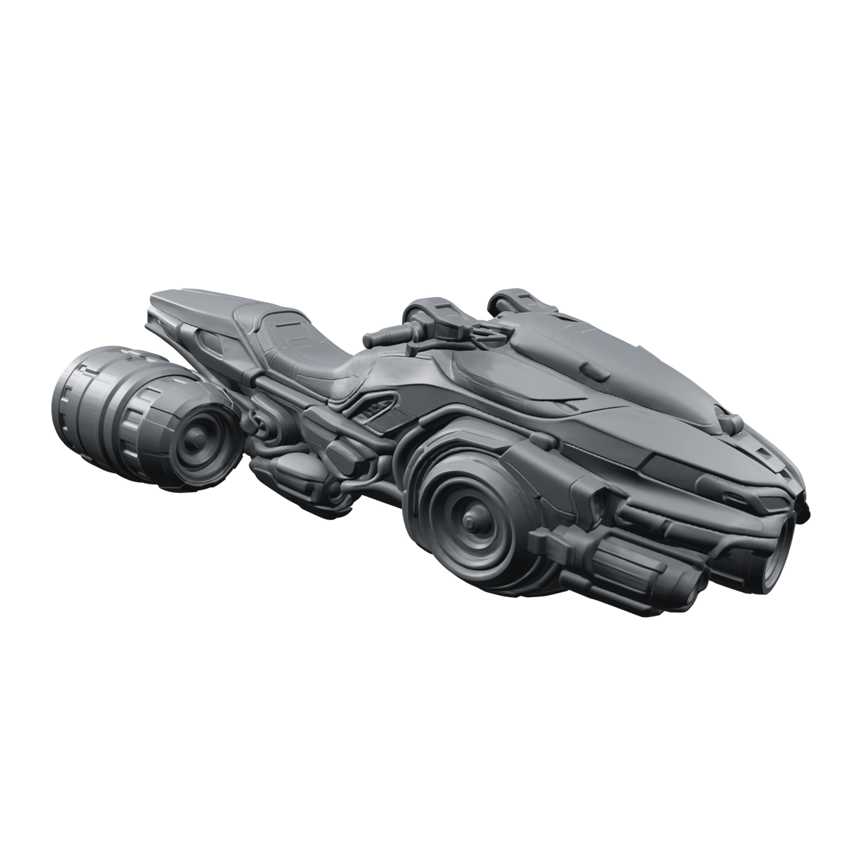 Hoverblade Sci Fi Vehicle