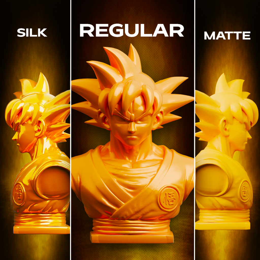 Goku Bust Dragon Ball 3D Print Model