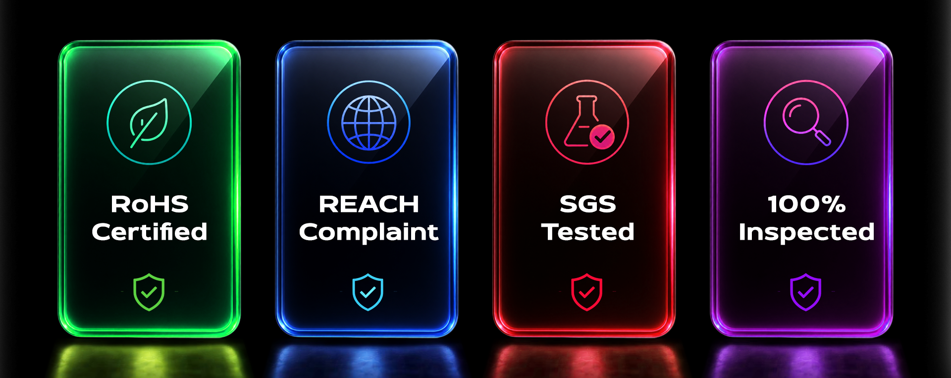 Certification and Testing Badges