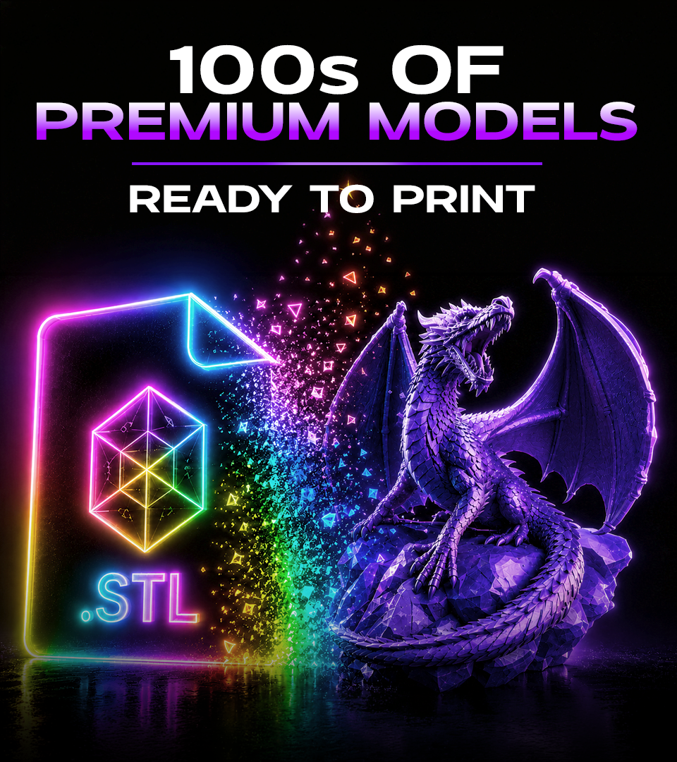 Premium 3D Models Ready to Print