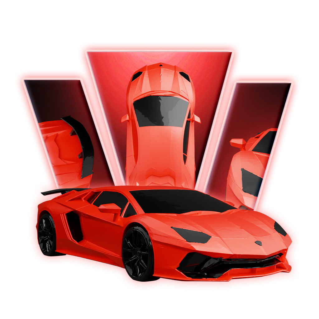 Lamborghini Aventador Supercar 3D Print Model