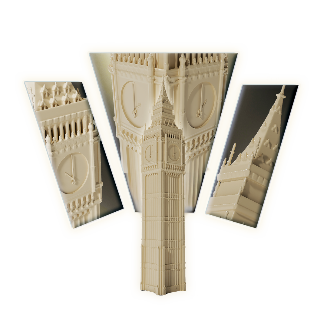 Big Ben Monument 3D Print Model