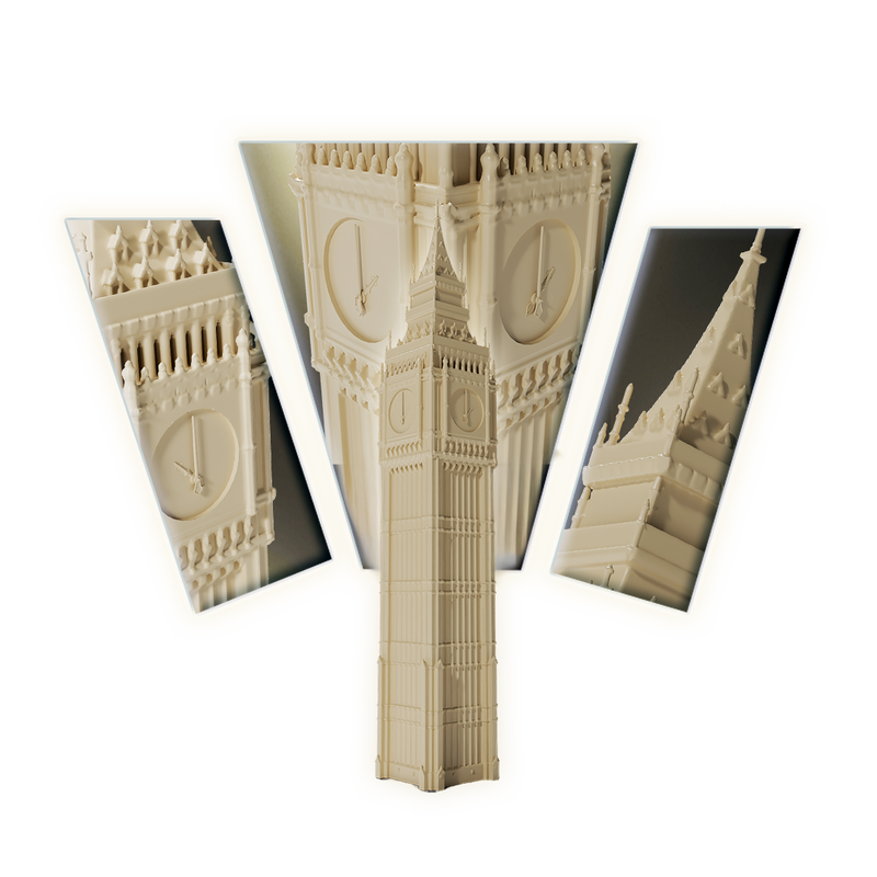 Big Ben Monument 3D Print Model