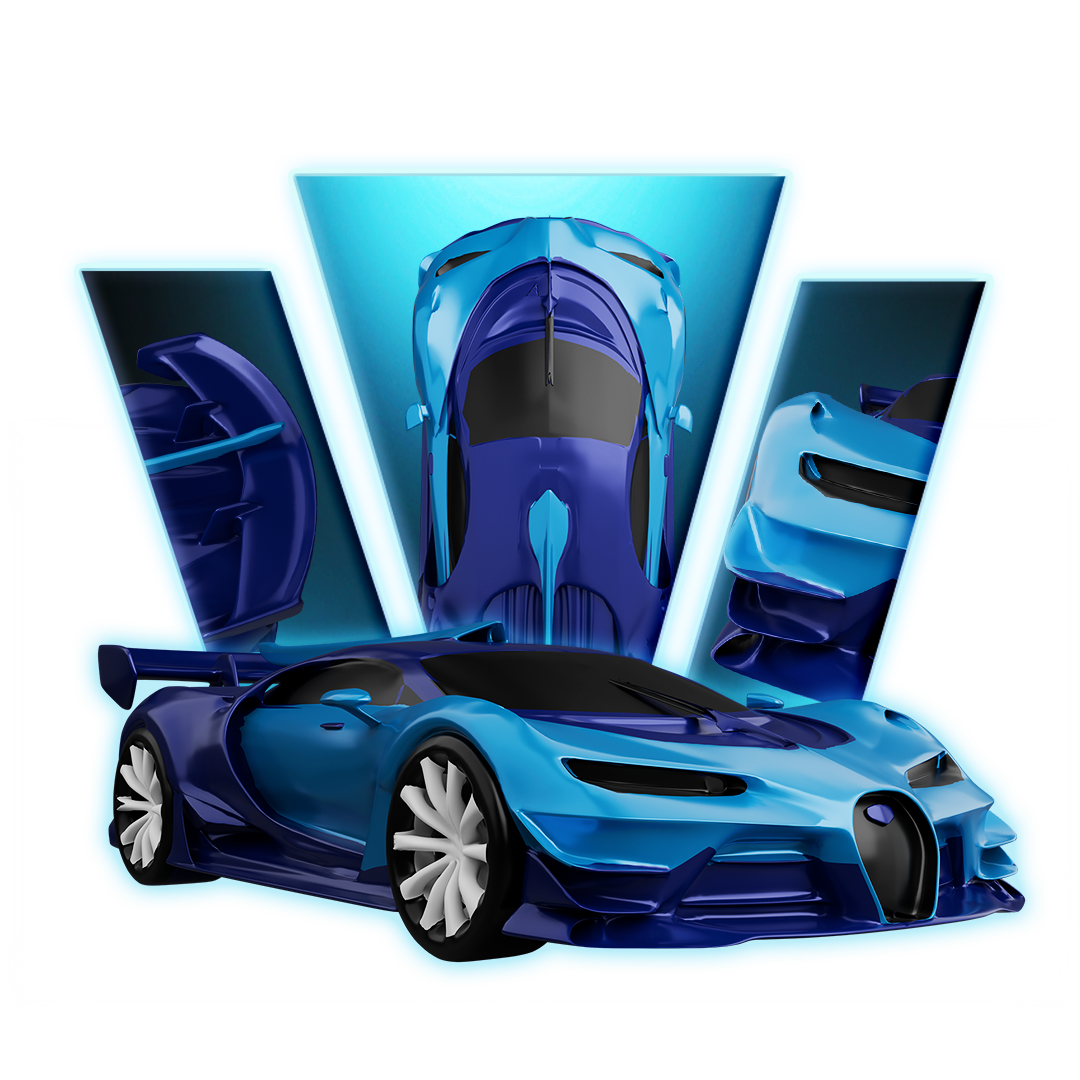 Bugatti Vision Hypercar 3D Model