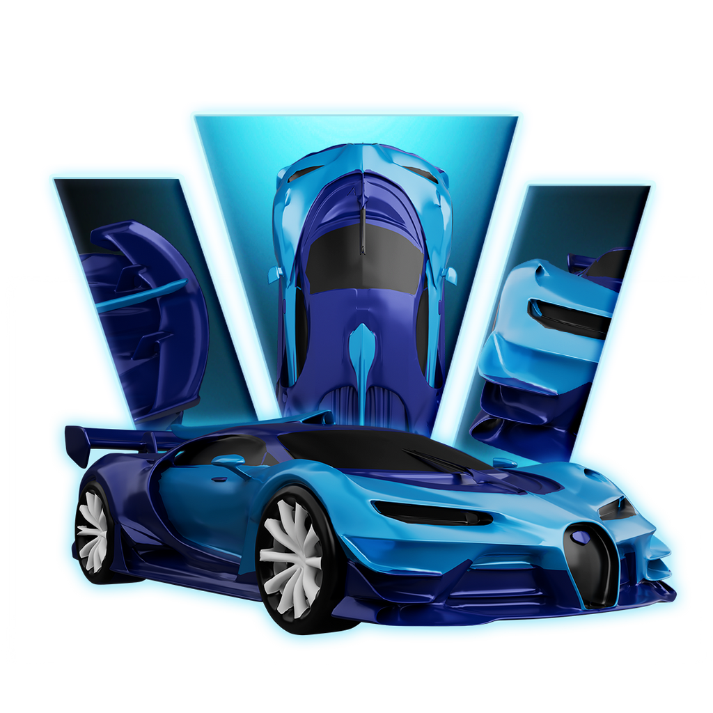 Bugatti Vision Hypercar 3D Model