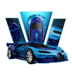Bugatti Vision Hypercar 3D Model