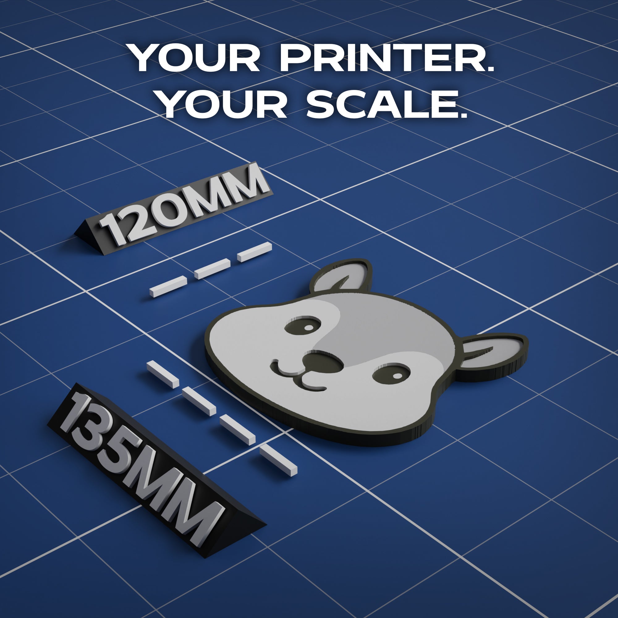 Eastern Gray Squirrel Animal Coaster 3D Print Model