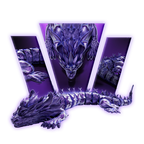Celestial Articulated Dragon 3D Print Model