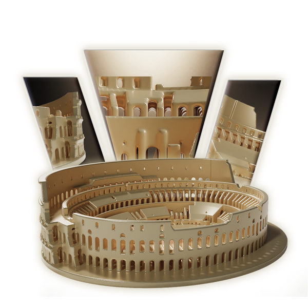 Colosseum Monument 3D Print Model