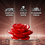 Rose Flower 3D Print Model