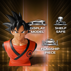 Goku Bust Dragon Ball 3D Print Model