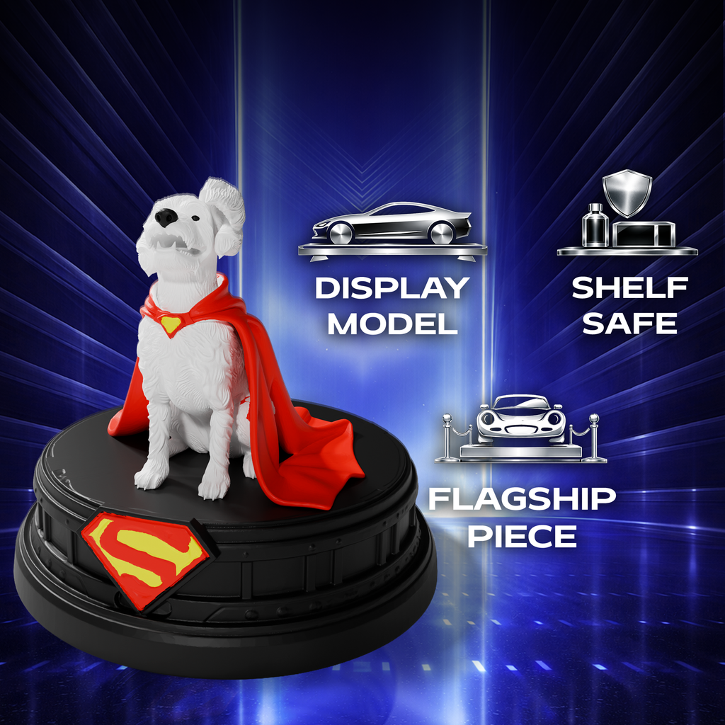 Superdog DC Character 3D Print Model