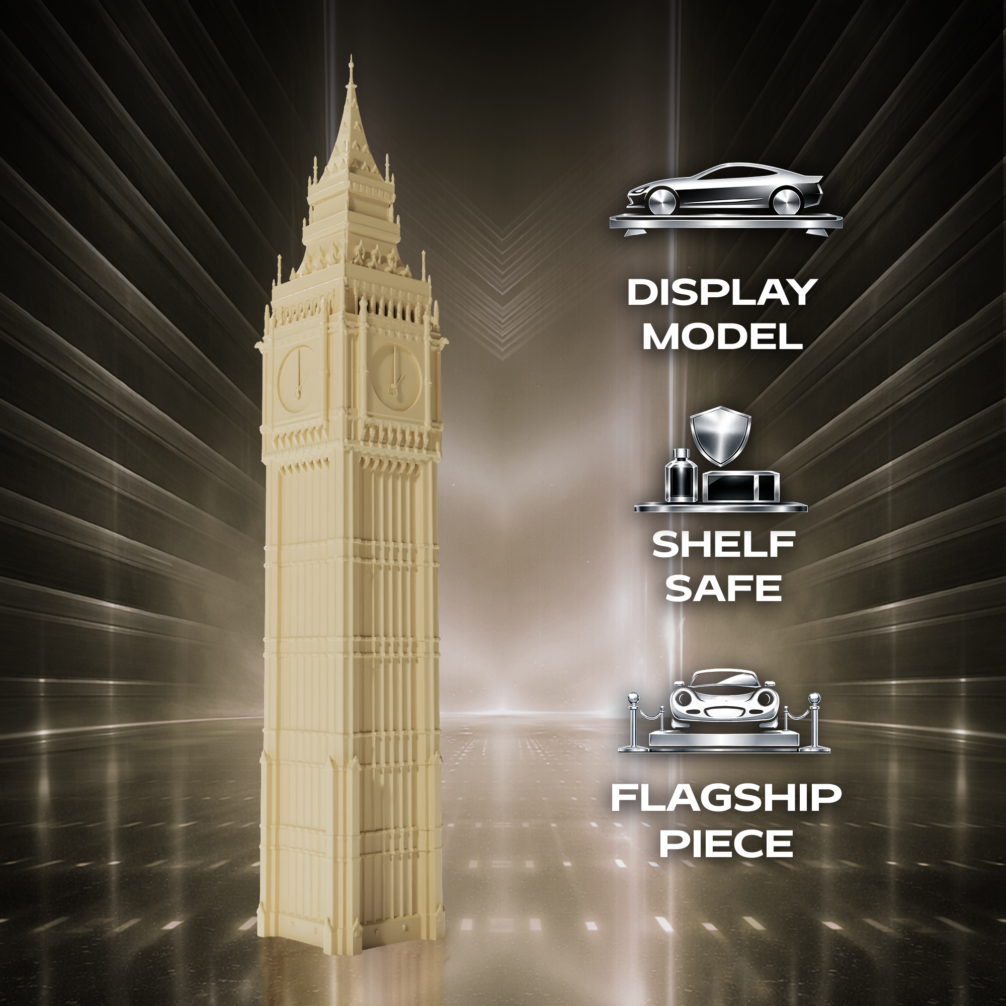 Big Ben Monument 3D Print Model