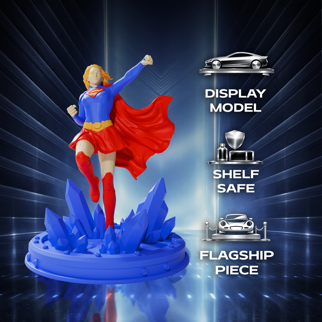 Supergirl DC Character 3D Print Model