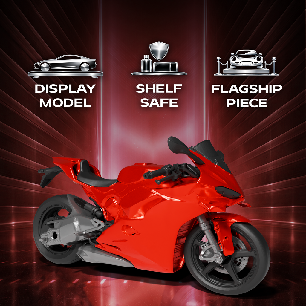 Ducati Panigale V4 Motorcycle 3D Print Model
