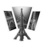 Eiffel Tower Monument 3D Print Model