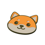 Shiba Inu Dog Animal Coaster 3D Print Model