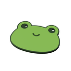 Common Frog Animal Coaster 3D Print Model