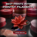 Dahlia Flower 3D Print Model