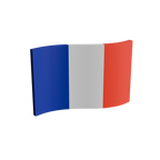 France Flag 3D Print Model
