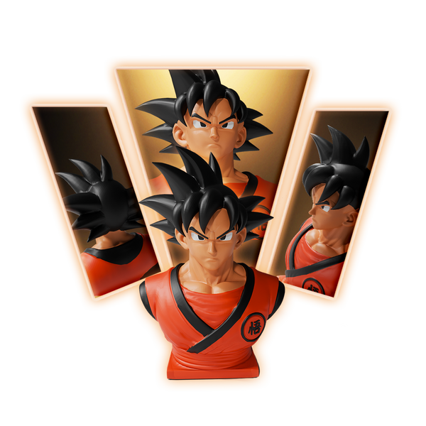 Goku Bust Dragon Ball 3D Print Model