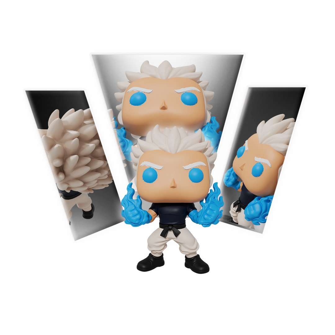 Satoru Gojo Funko Pop 3D Print Model Main image