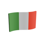 Italy Flag 3D Print Model