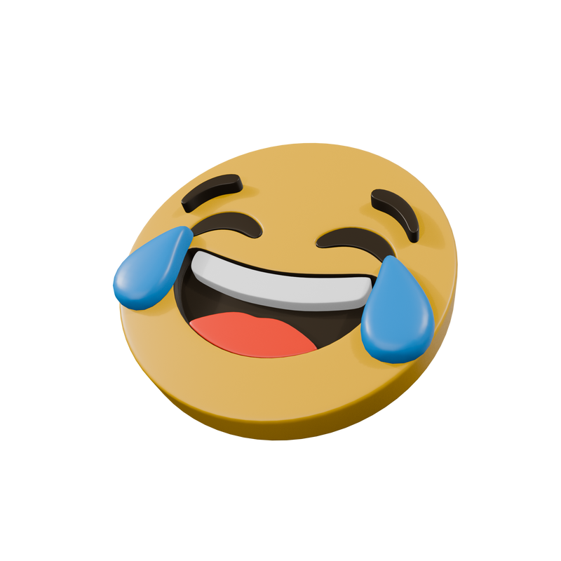 Tears of Joy Emoji Coaster