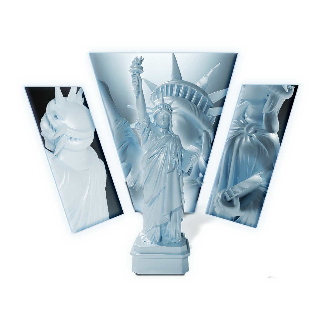 Statue of Liberty Monument 3D Print Model