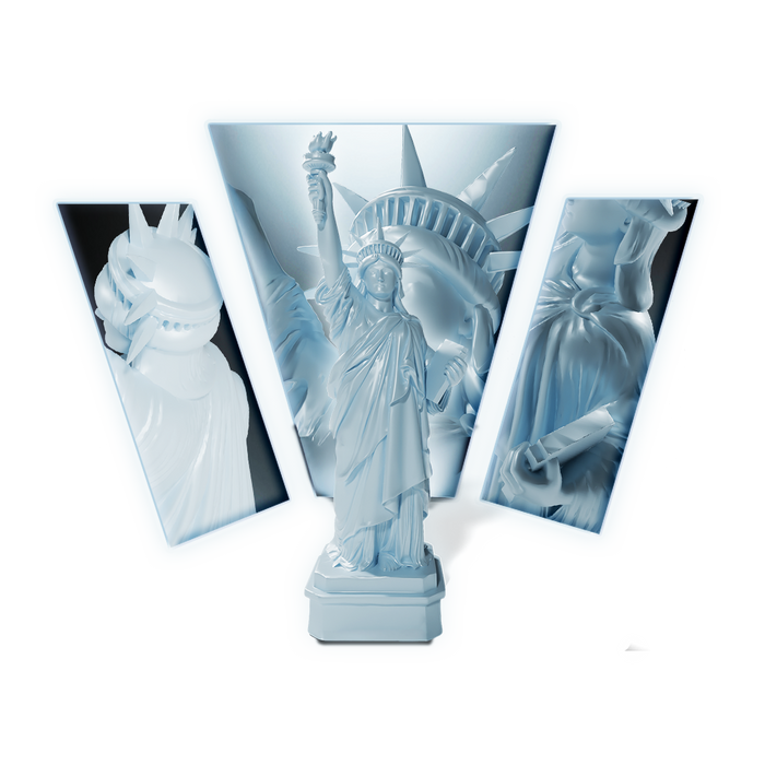 Statue of Liberty Monument 3D Print Model