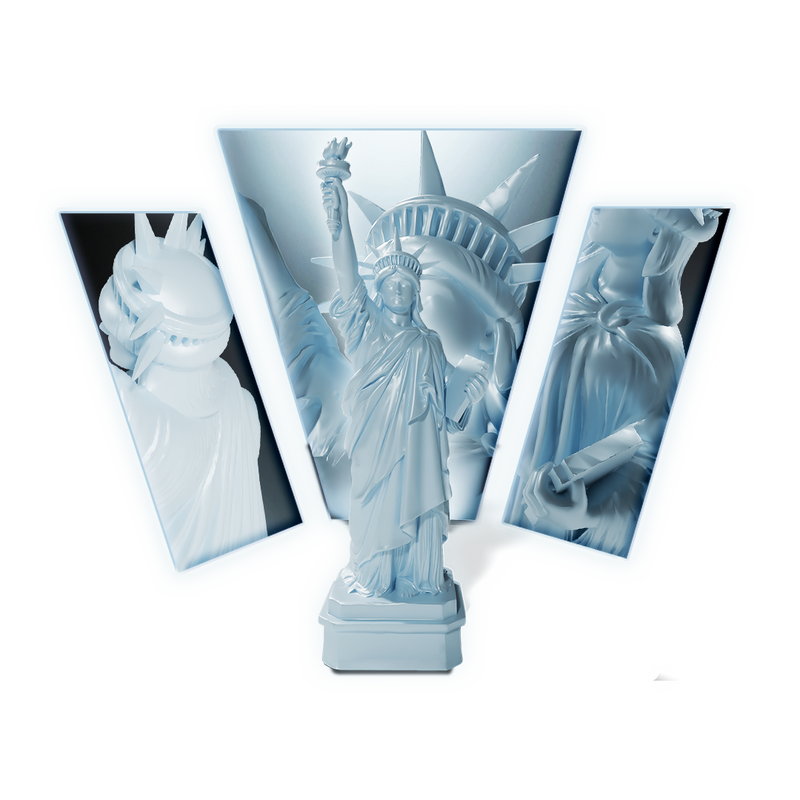 Statue of Liberty Monument 3D Print Model