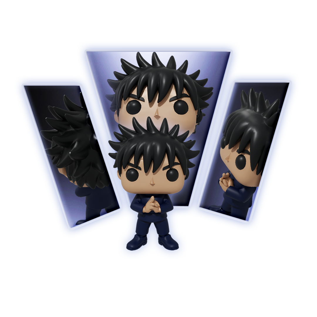 Megumi Fushiguro Funko Pop 3D Print Model Main image