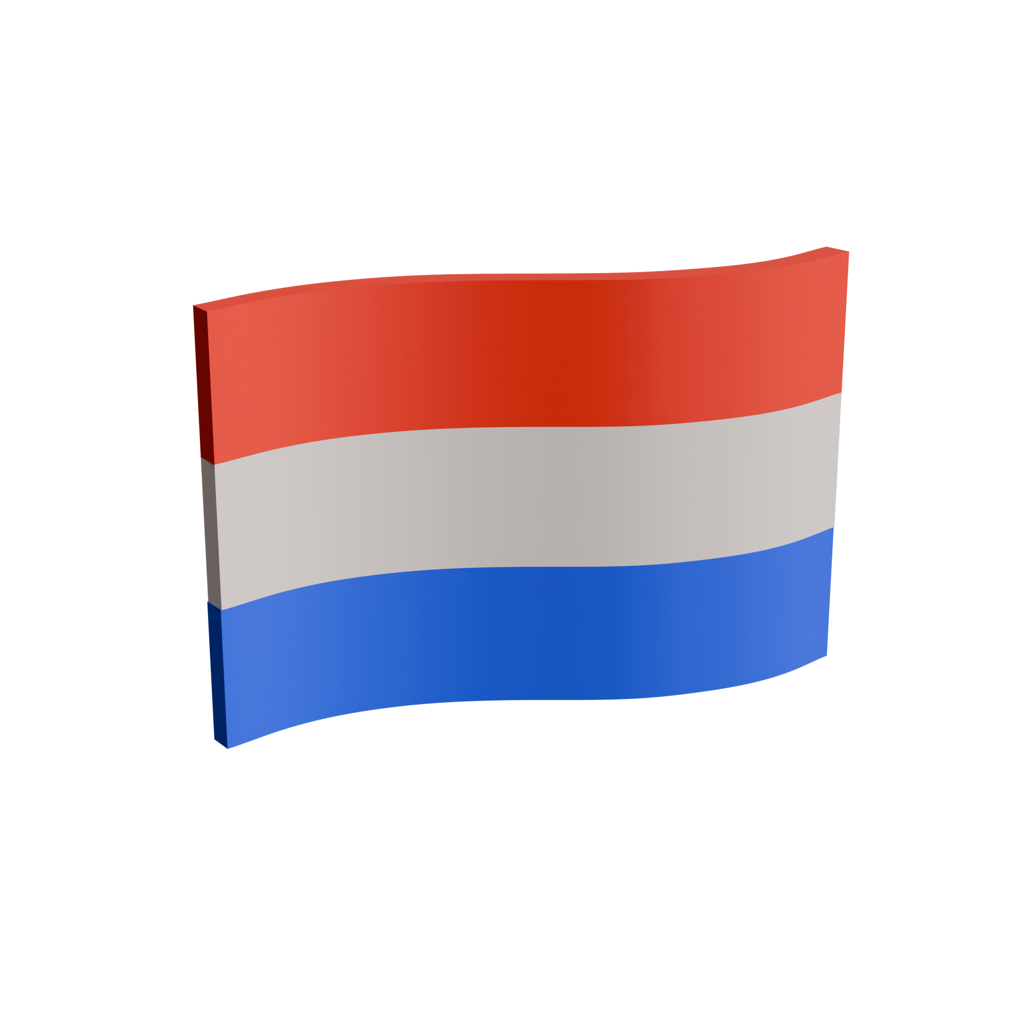 Netherlands Flag 3D Print Model Main image