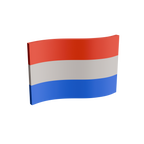 Netherlands Flag 3D Print Model