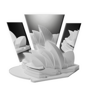 Opera House Monument 3D Print Model