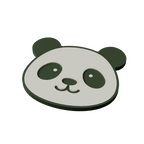 Giant Panda Animal Coaster 3D Print Model