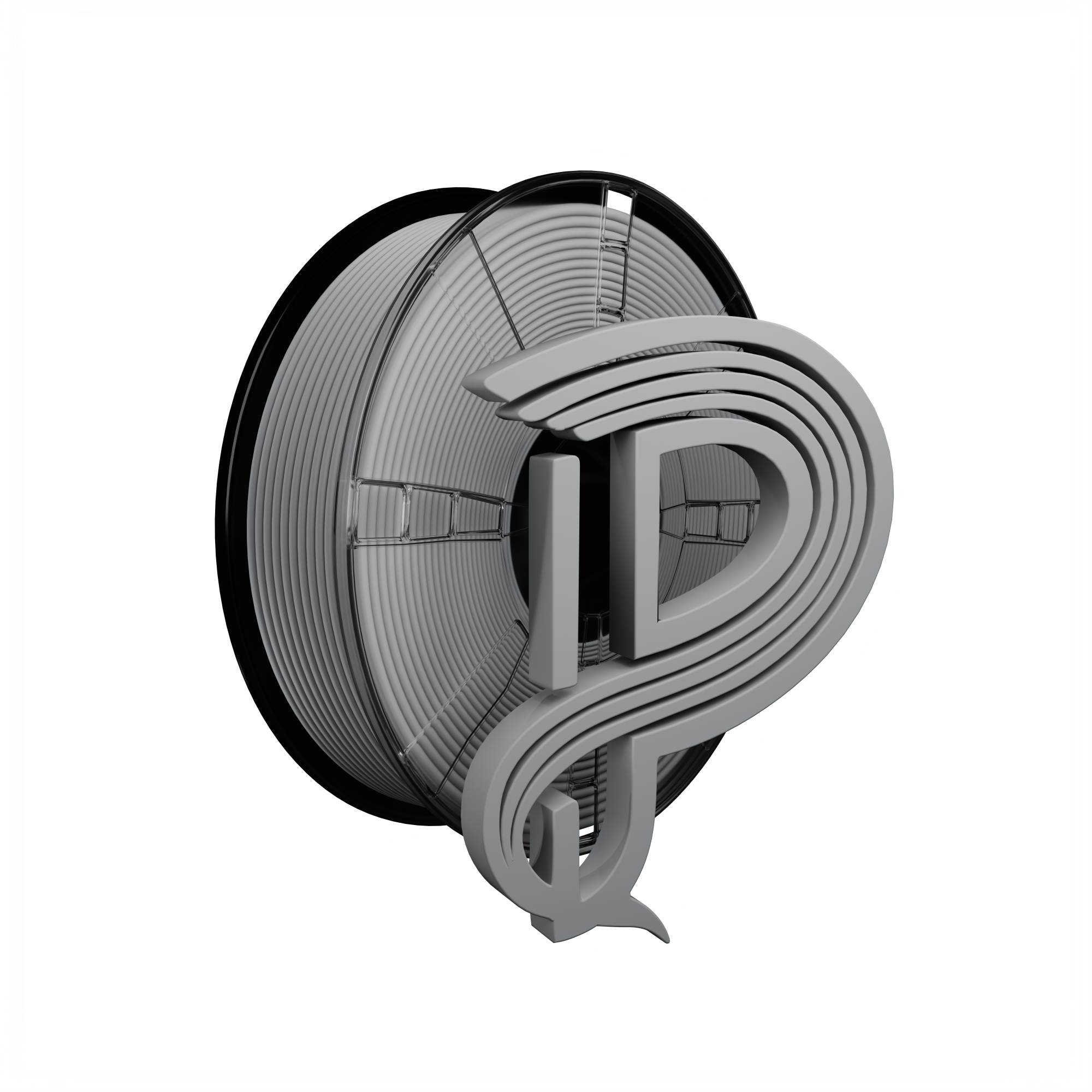 Medium Grey Matte PLA 1kg Main image