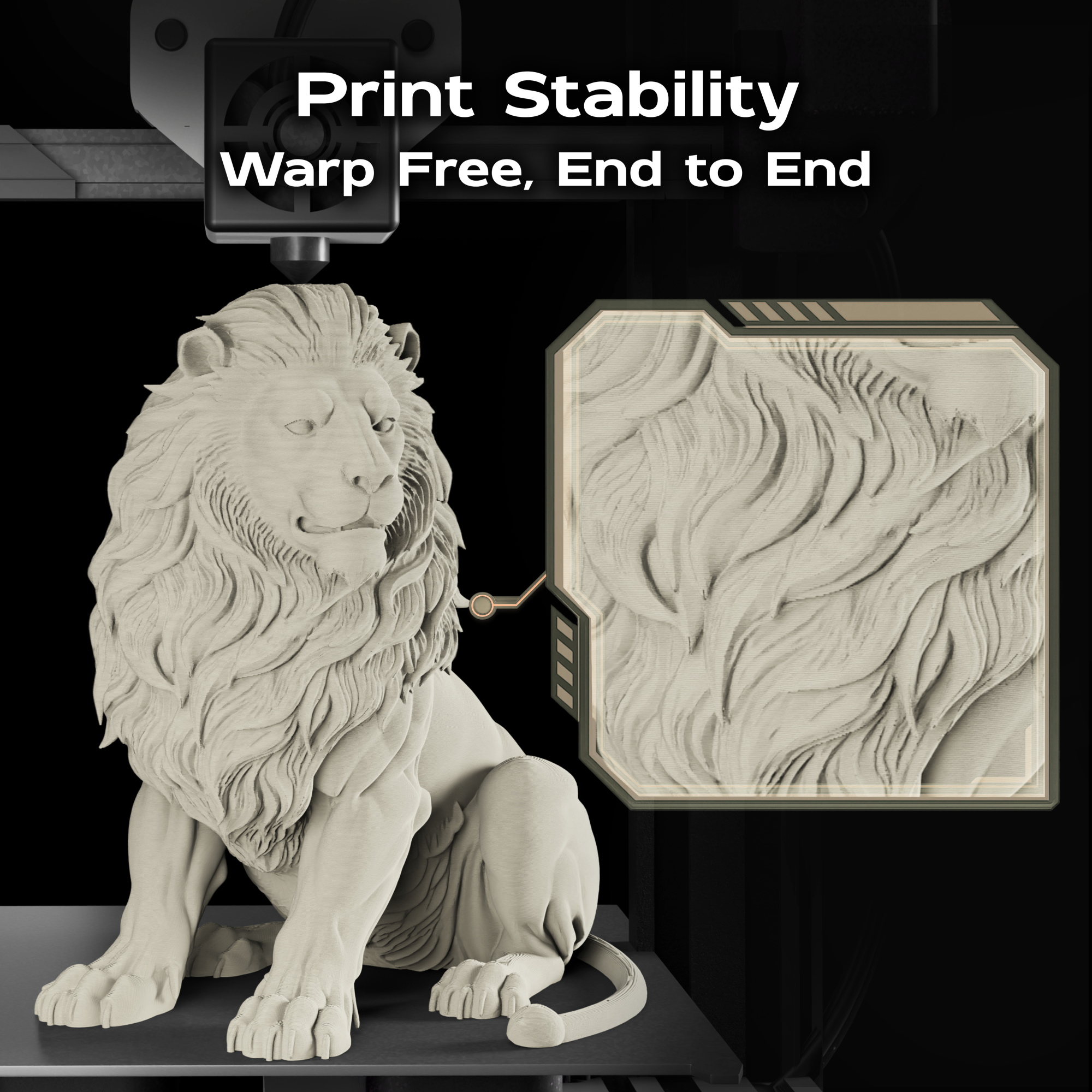 Desert Stone Matte PLA 1kg