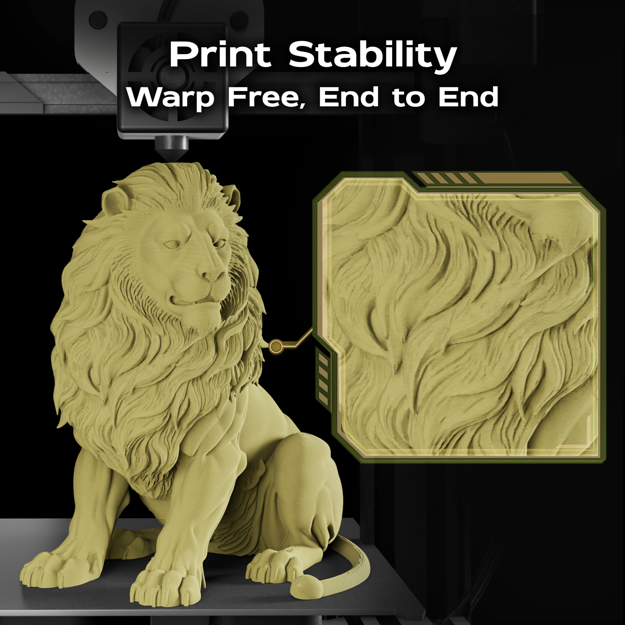 Desert Khaki Matte PLA 1kg