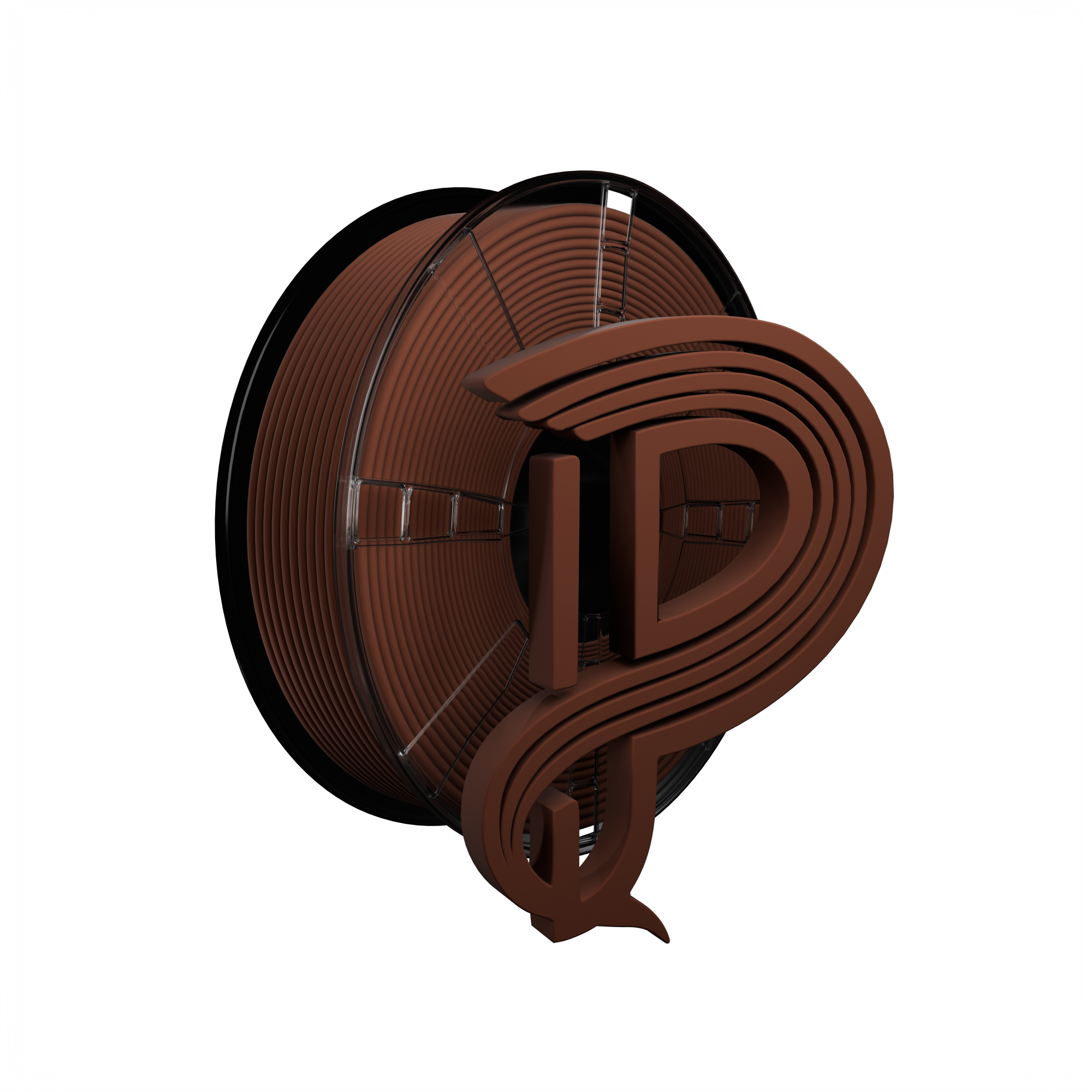 Chocolate Brown Matte PLA 1kg Main image
