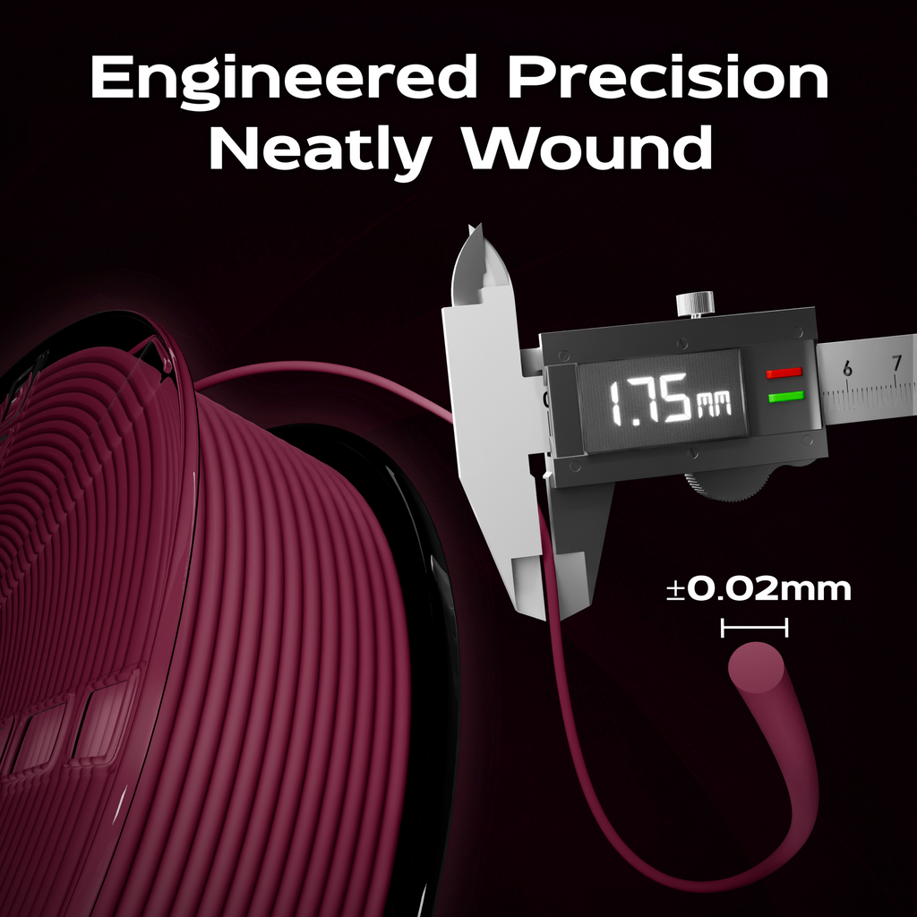 Burgundy Matte PLA 1kg