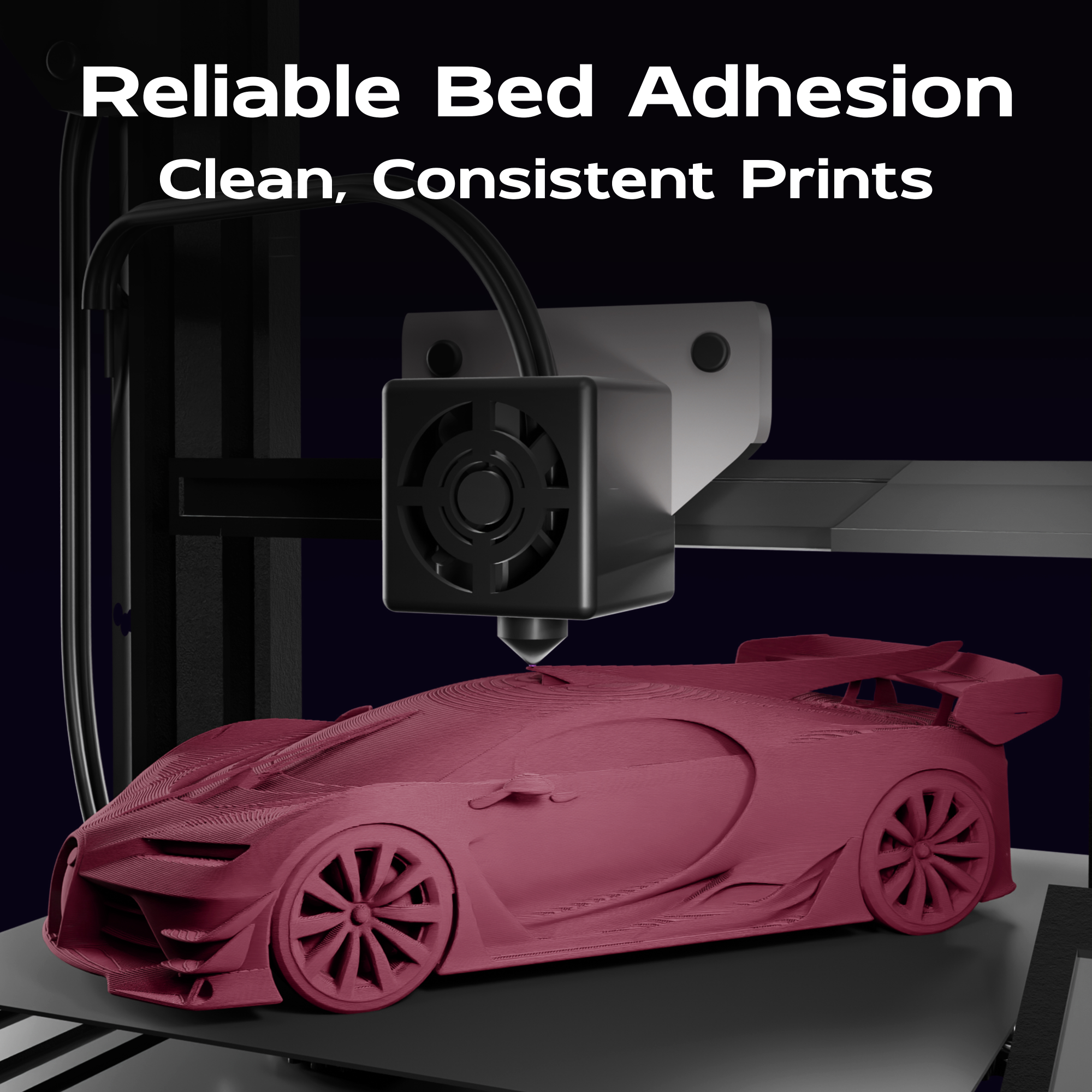 Burgundy Matte PLA 1kg