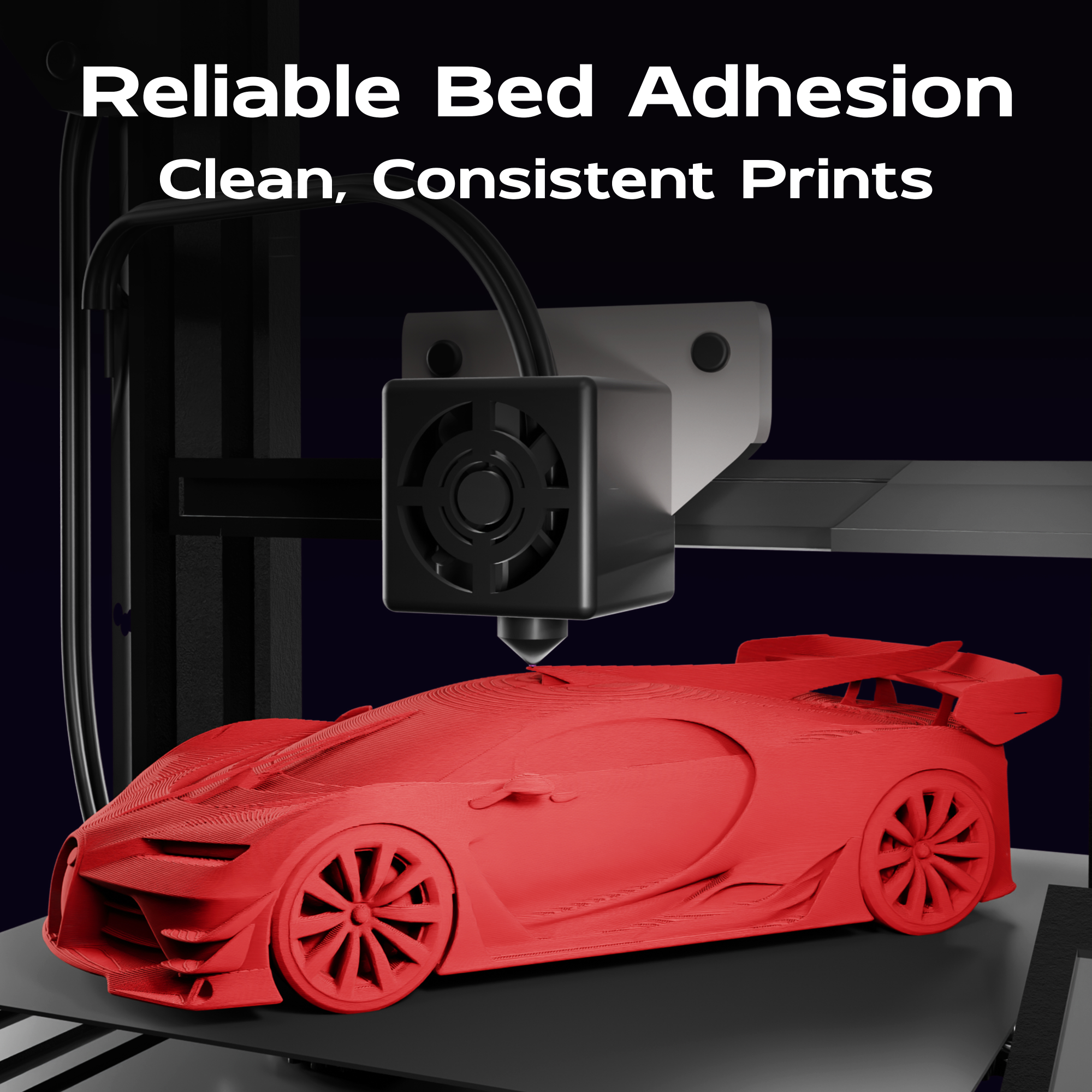 Deep Lava Red Matte PLA 1kg