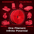 Signal Red Matte PLA 1kg