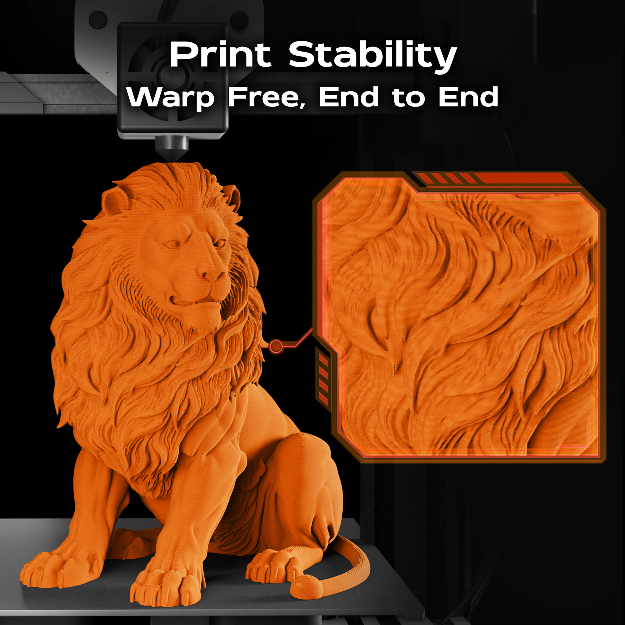 Harvest Orange Matte PLA 1kg