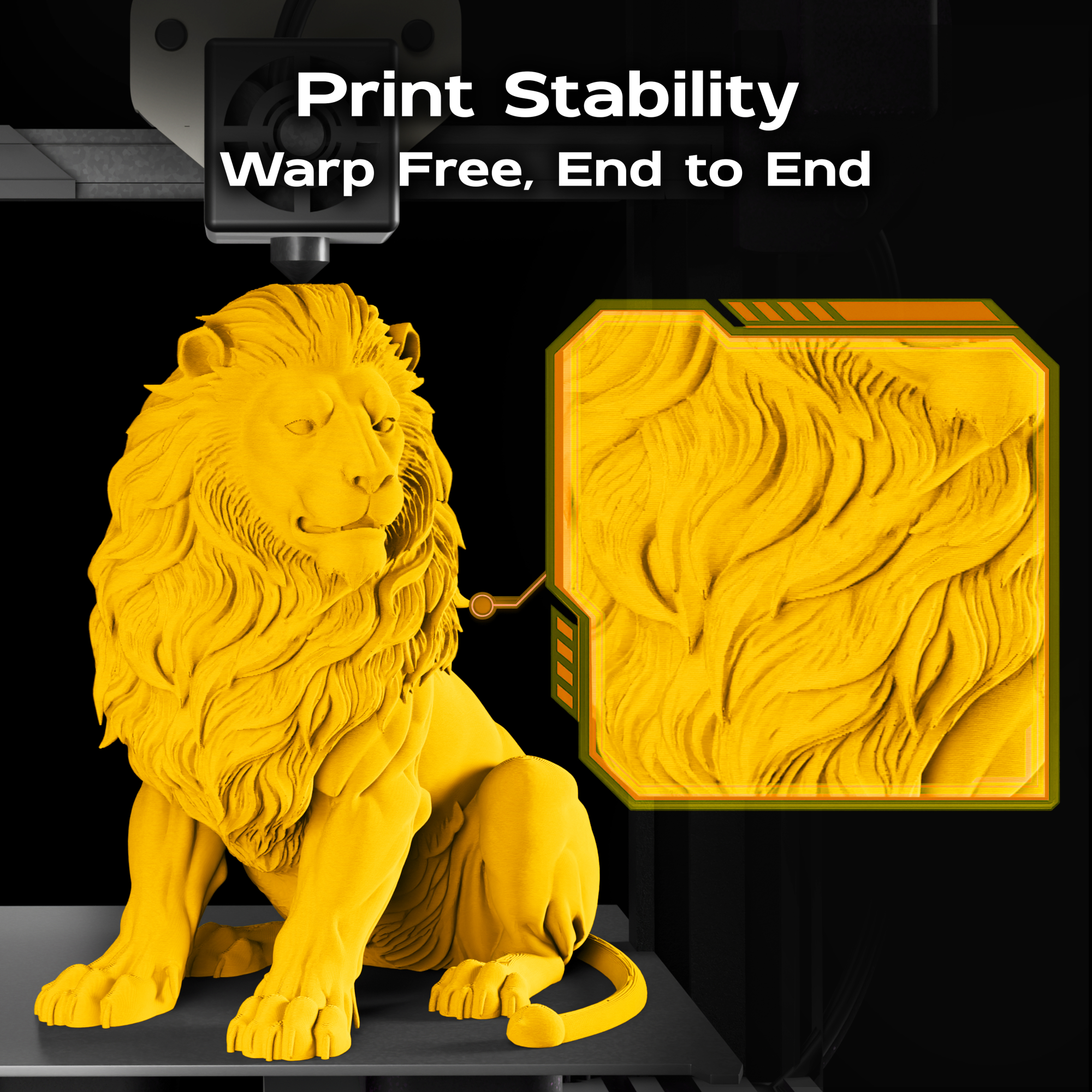 Marigold Matte PLA 1kg